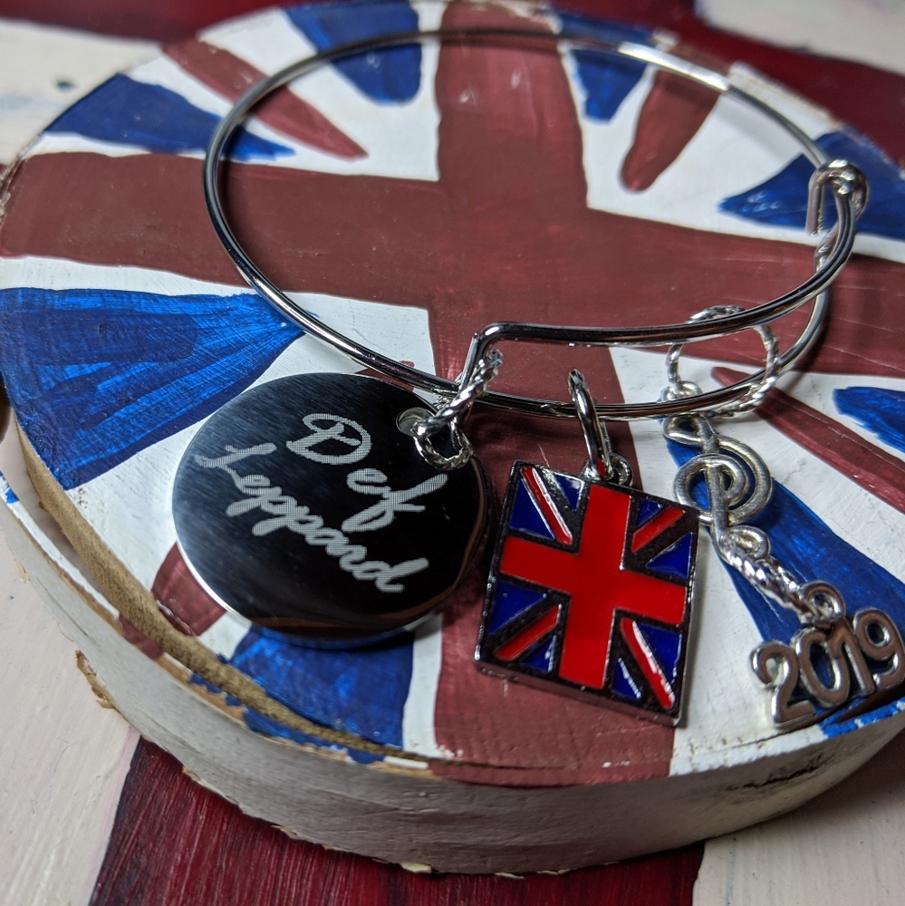Def Leppard EnGraved Bracelet